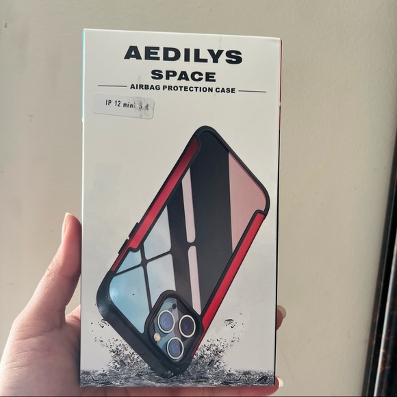 Aedilys Protective Rose Gold Case for iPhone 12 Mini - Picture 6 of 8